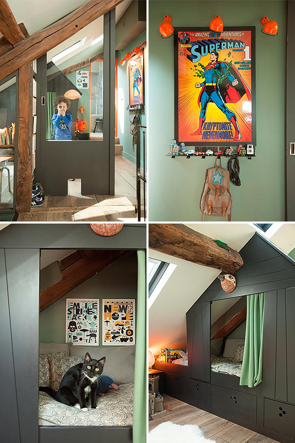 amazing kid's room in interior designer isabelle juy's paris apartment