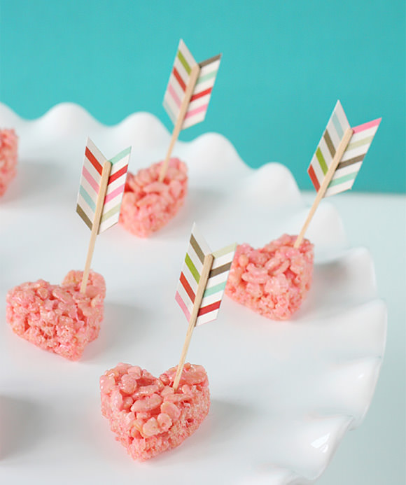DIY Cupid Crispies for Valentine's Day