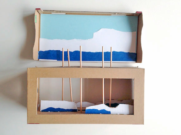 DIY Cardboard Shoebox Theater