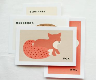 DIY Animal Stitching Cards