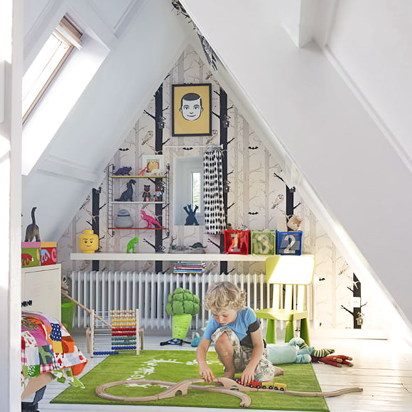 Kid's Room Attic/Loft Space