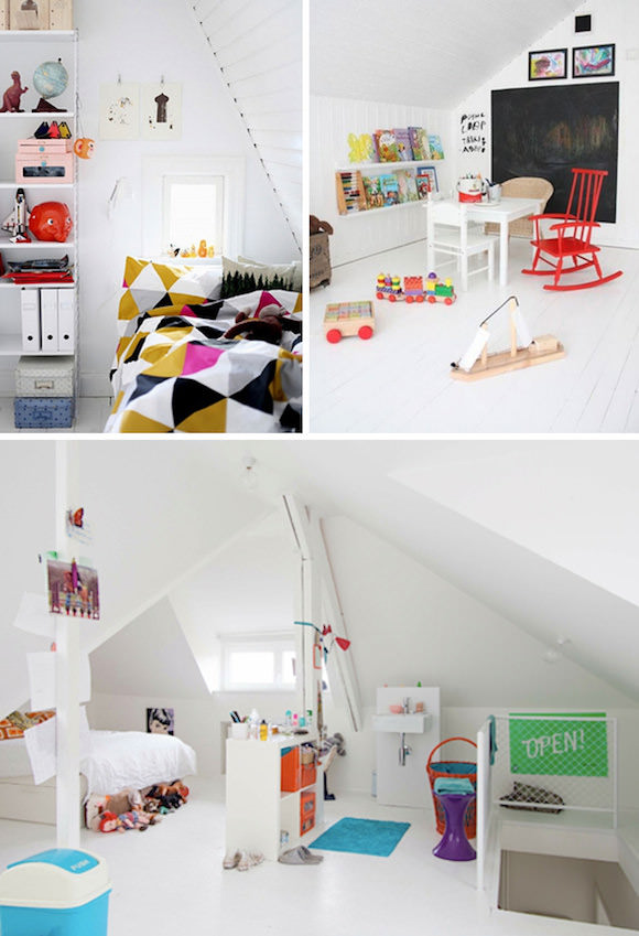 Attic Kid's Room / Playroom