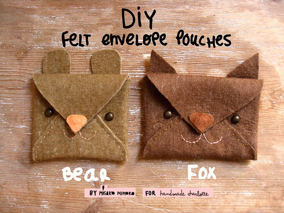 DIY 3-Minute Animal Pouches
