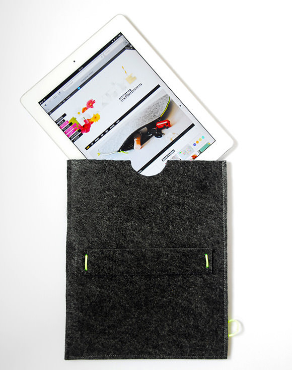 Make A Felt iPad Sleeve In 10 Minutes