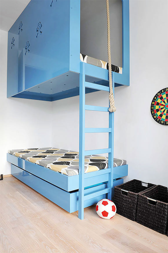 Trap Doors, Hidden Beds—This Kids' Playroom Is Pure Magic