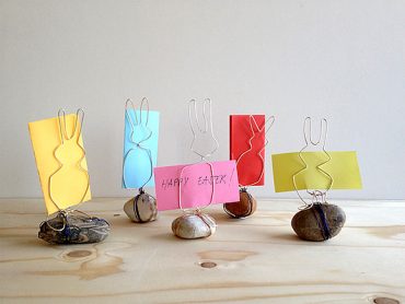DIY Bunny-Shaped Card Holders