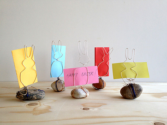 DIY Bunny-Shaped Card Holders