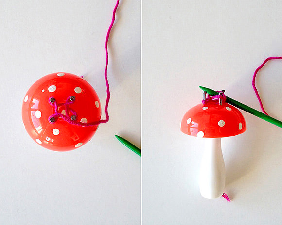 Knitting Mushroom for Kids