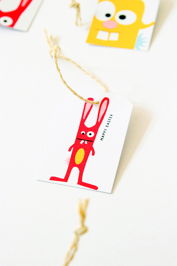 Printable Easter Gift Tags