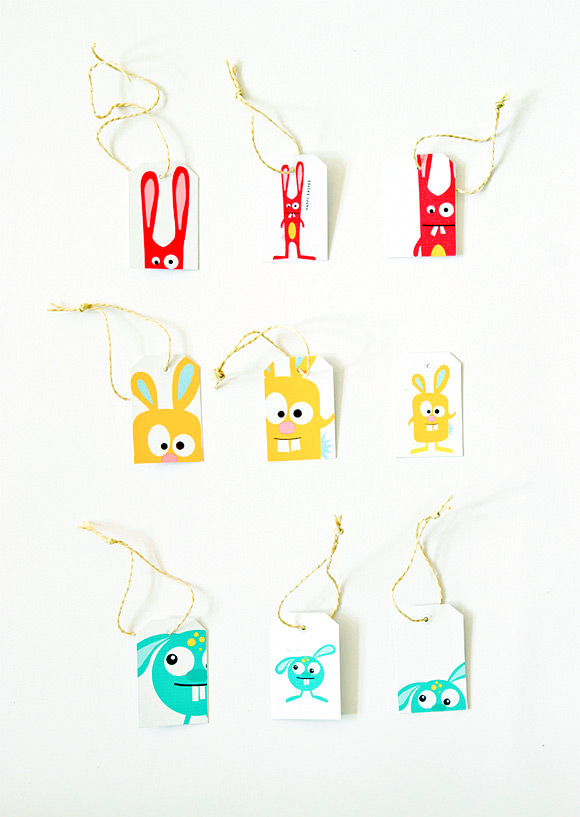 Printable Easter Gift Tags