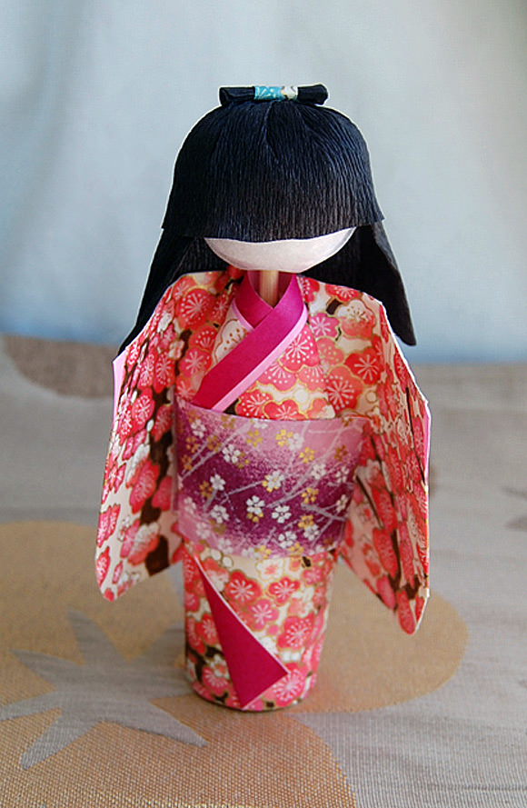 DIY Washi Doll