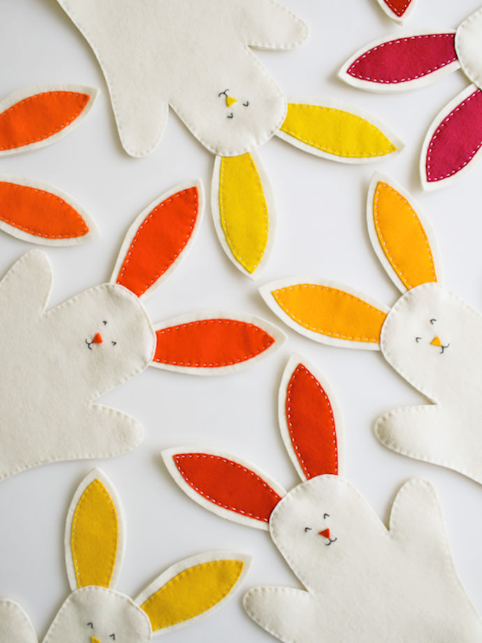 DIY Bunny Puppets for Easter