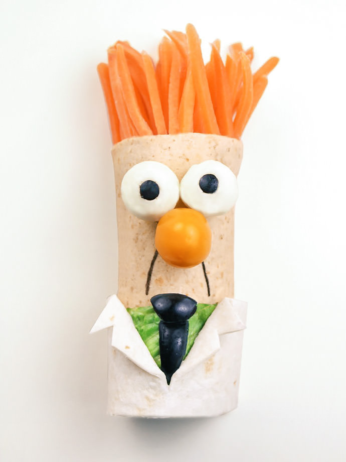 Muppets Recipe: Beaker BLT Wraps