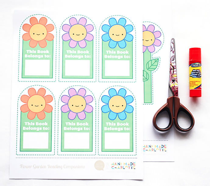 Printable Happy Flower Reading Companions