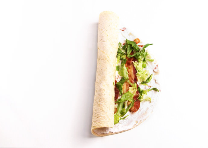 Muppets Recipe: Beaker BLT Wraps