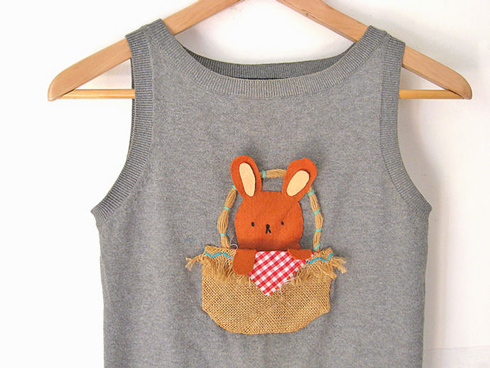 DIY Easter Bunny Pocket Tee