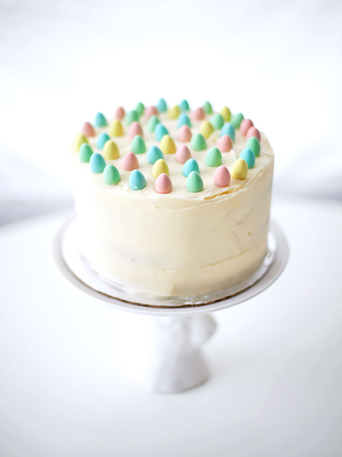 DIY Mini Egg Easter Cake