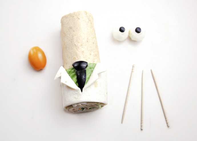 Muppets Recipe: Beaker BLT Wraps