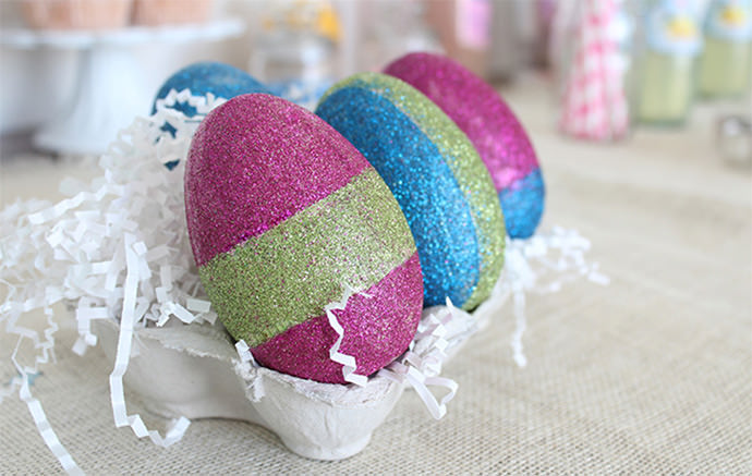 DIY Glitter Eggs Kit by Darby Smart