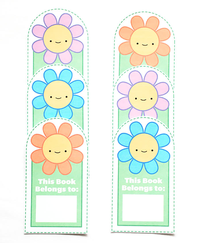 Printable Happy Flower Reading Companions