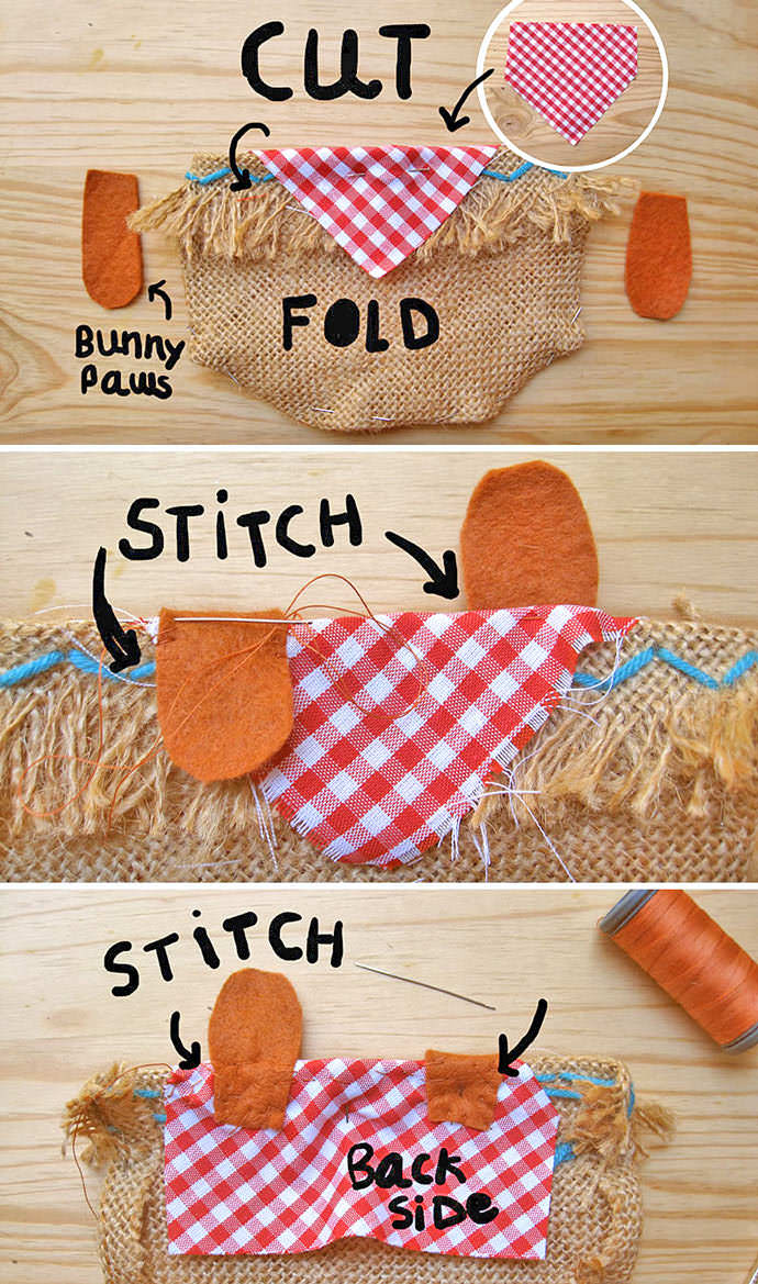 DIY Easter Bunny Pocket Tee