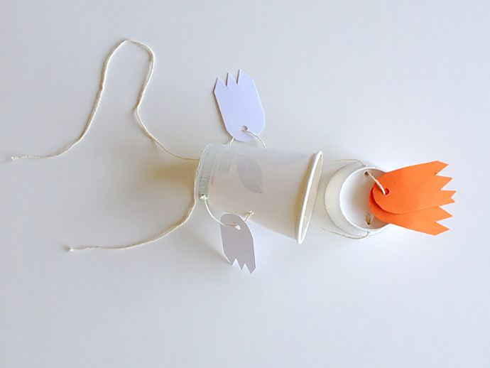 DIY Paper Cup Duck Family Puppets