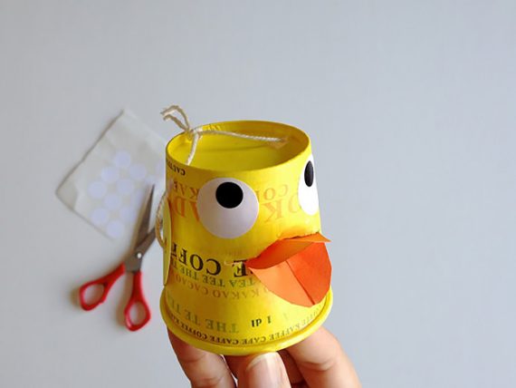 DIY Paper Cup Duck Family Puppets | Handmade Charlotte