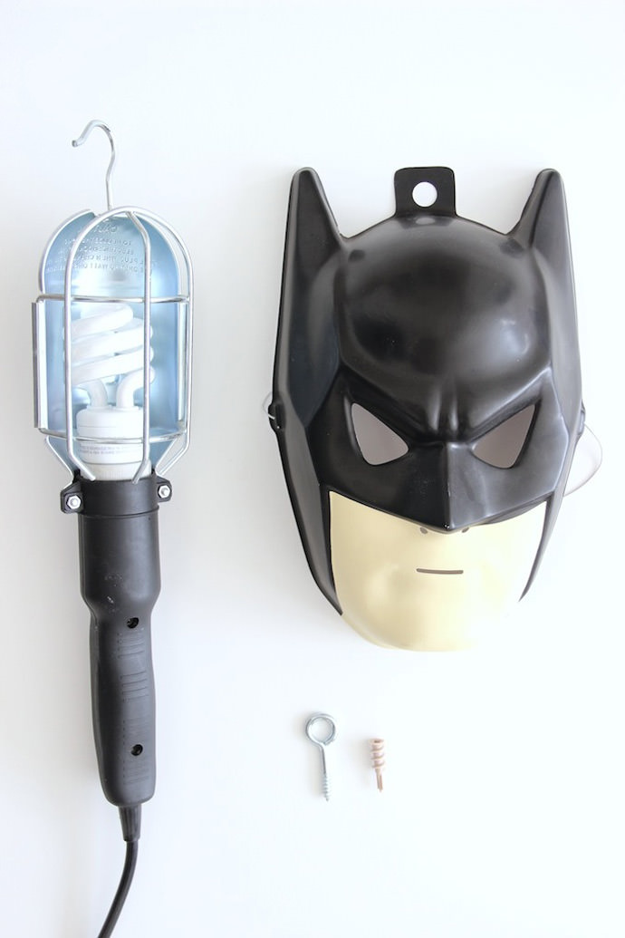 DIY Batman Bedside Lamp