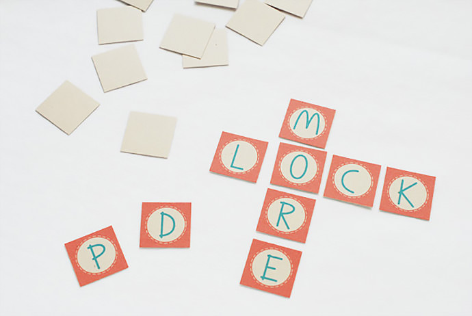 Printable Letter Tiles