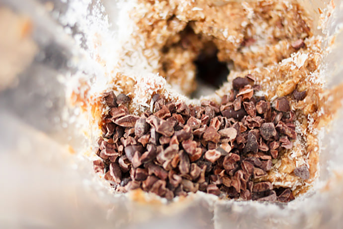 Chocolate Coconut Energy Bars