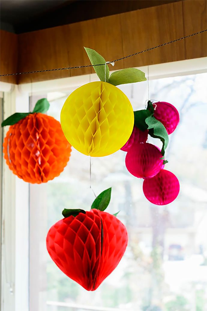 DIY Fruit Tissue Balls via The House That Lars Built