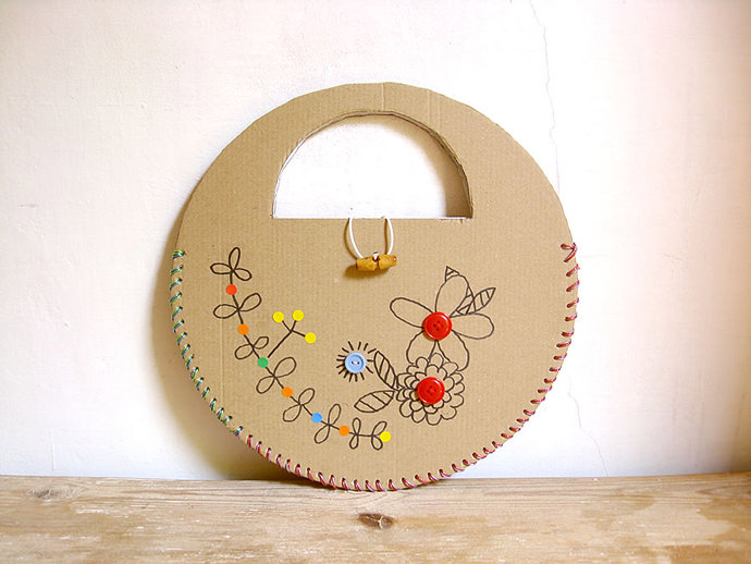 Recycled Cardboard Handbag