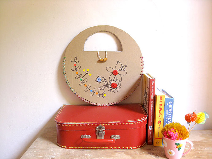 Recycled Cardboard Handbag