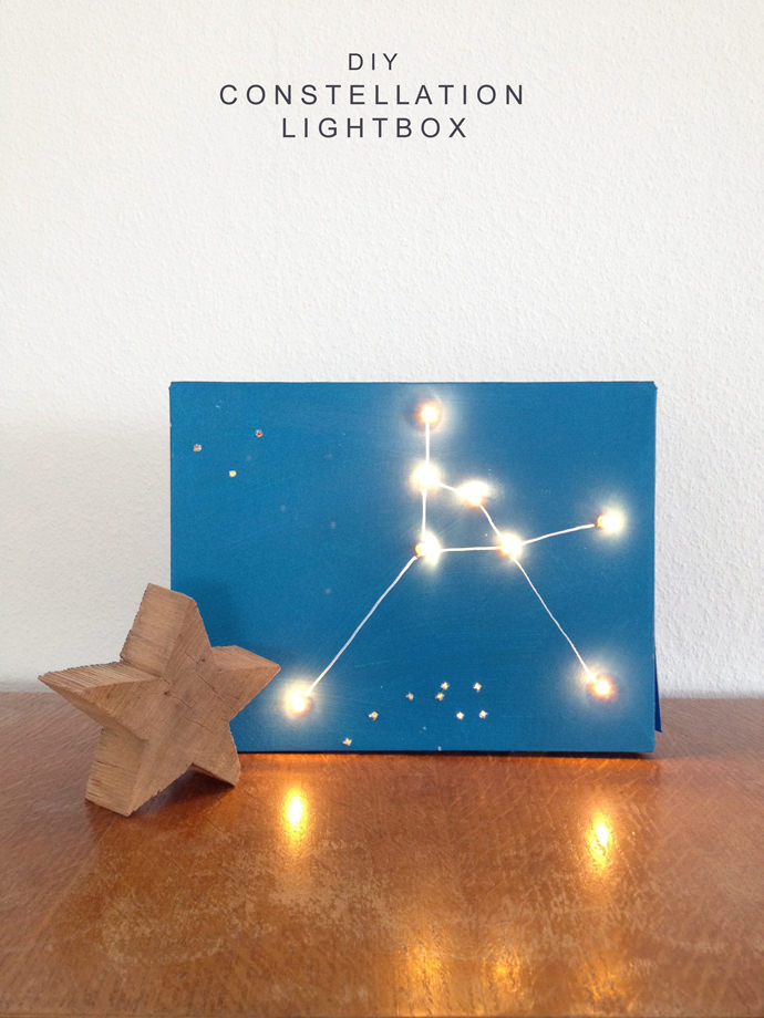 DIY Constellation Lightbox