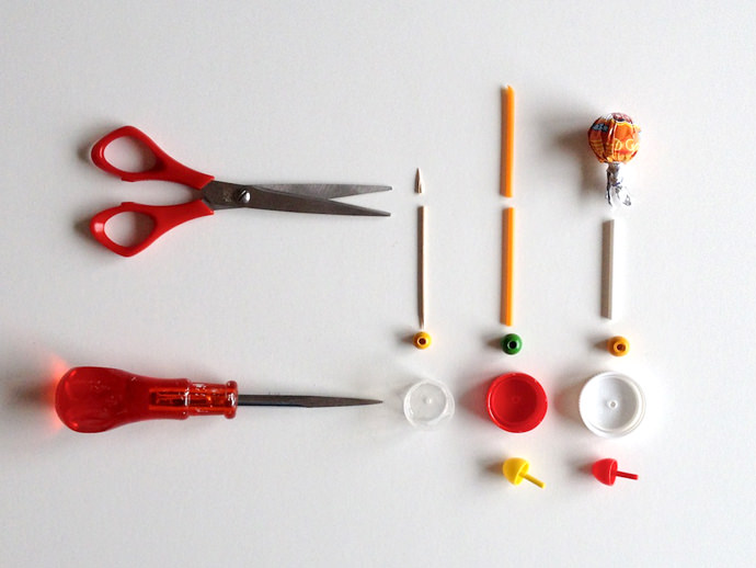 DIY Recycled Bottle Cap Spinning Top Game Boards