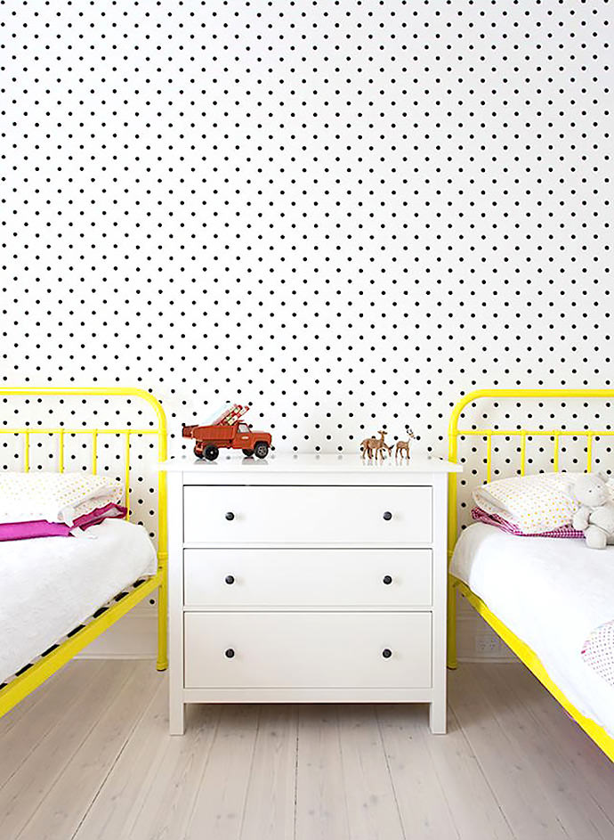 shared kids room (via techne)