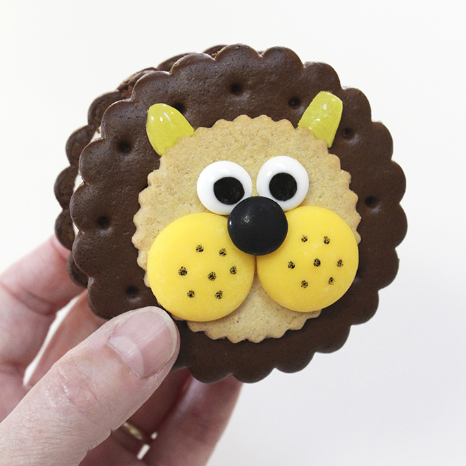 Lion Ice Cream Sandwich