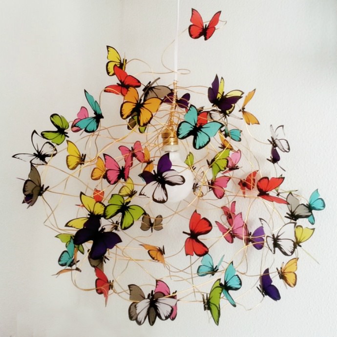 Dawanda Butterfly Lamp