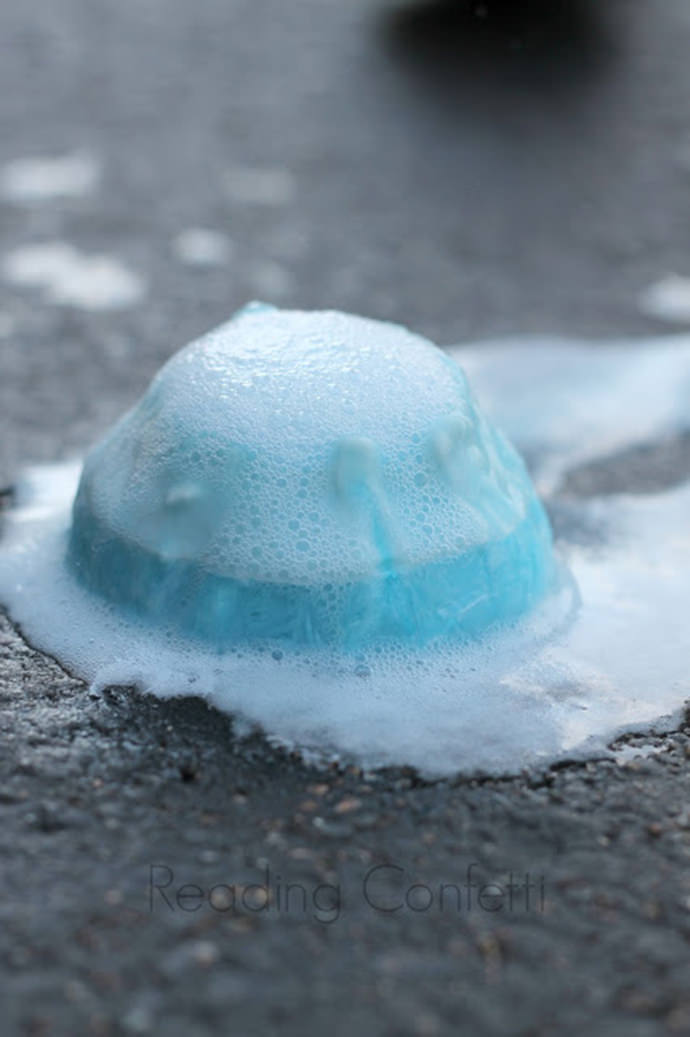 DIY Ice Volcanos