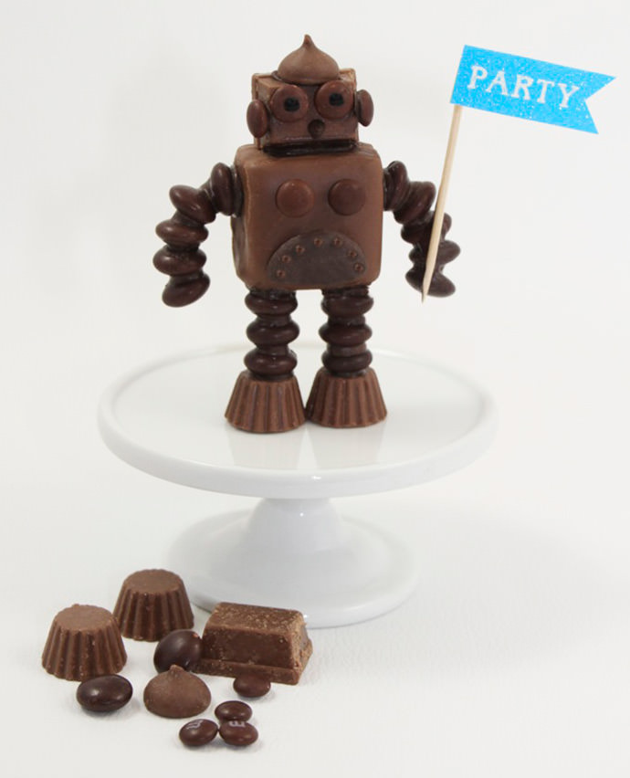 DIY Chocolate Robots