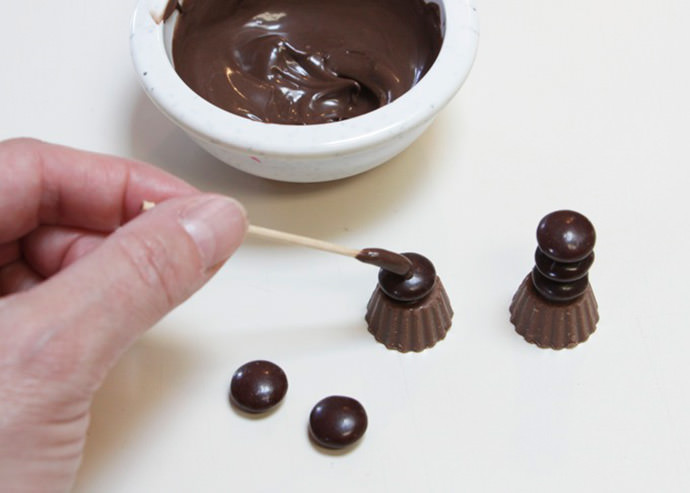 DIY Chocolate Robots