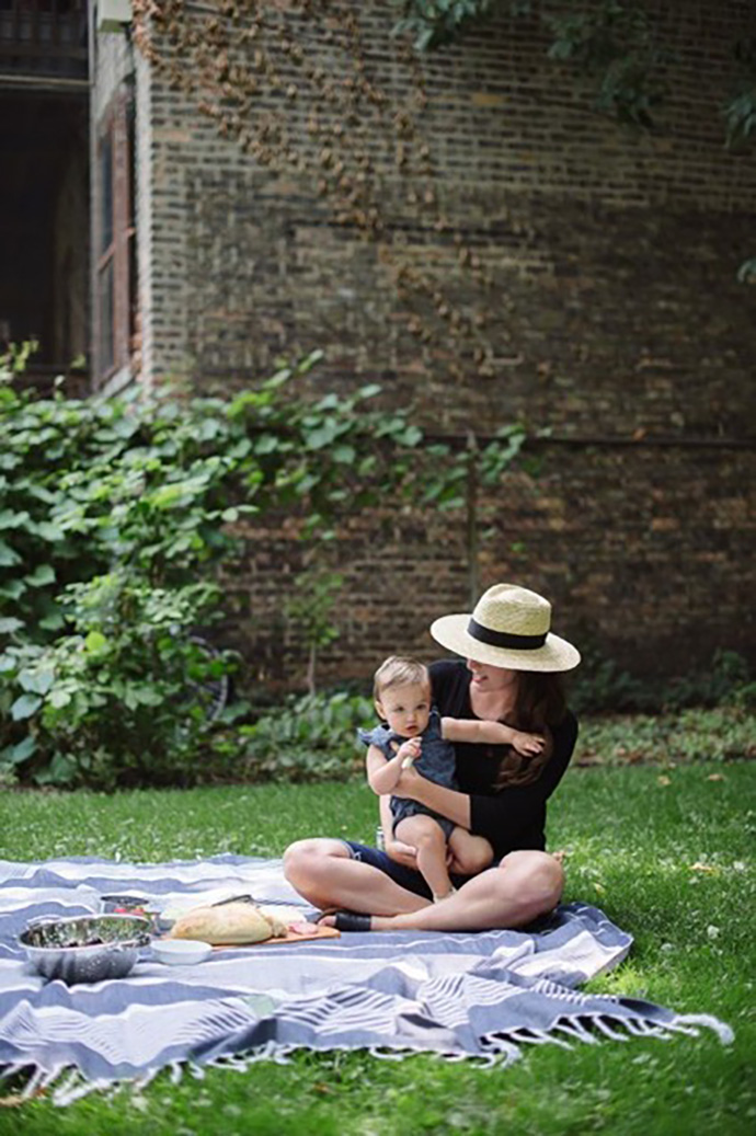 Mother and Child Backyard