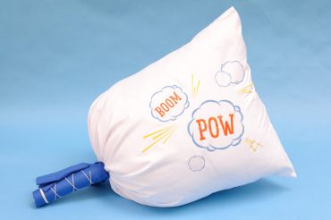 DIY Ninja Pillow Fight Party