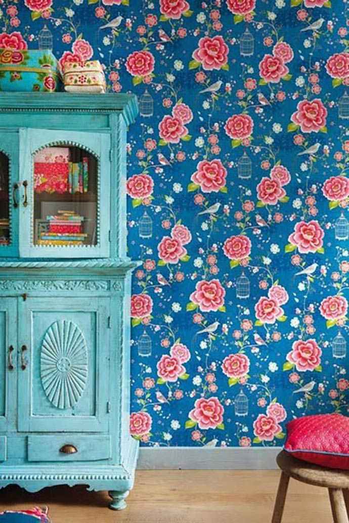 Floral Wallpaper Decor Inspiration
