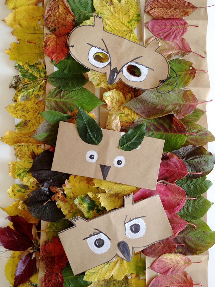 DIY Forest Friends Masks and Crowns for Kids