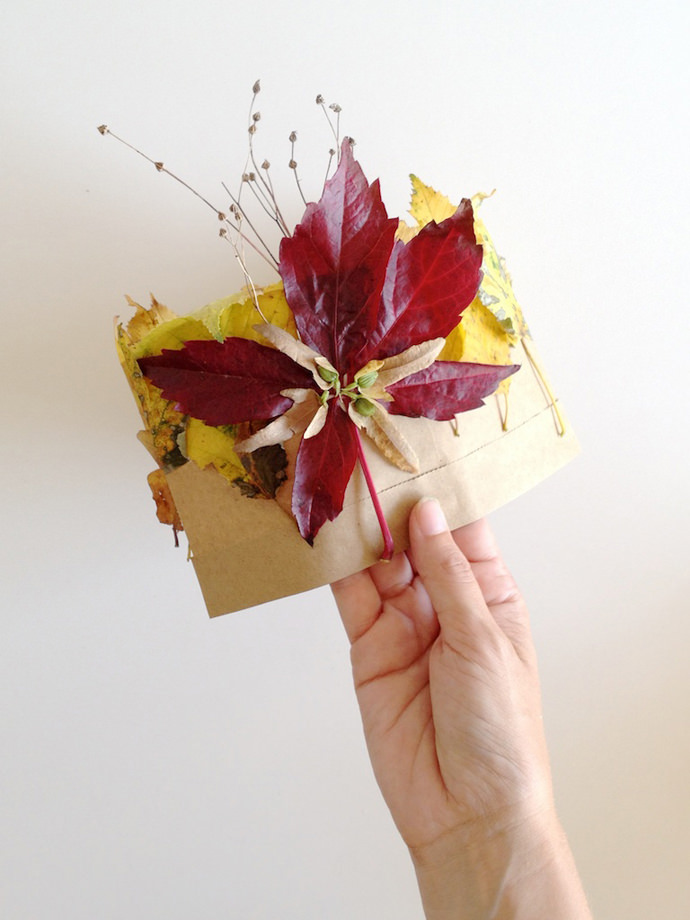 DIY Autumn Leaf Crown for Kids