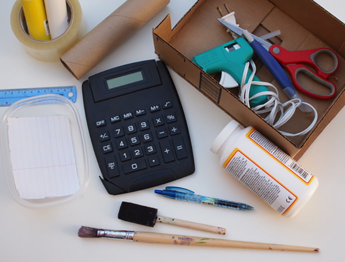 DIY Cardboard Cash Register