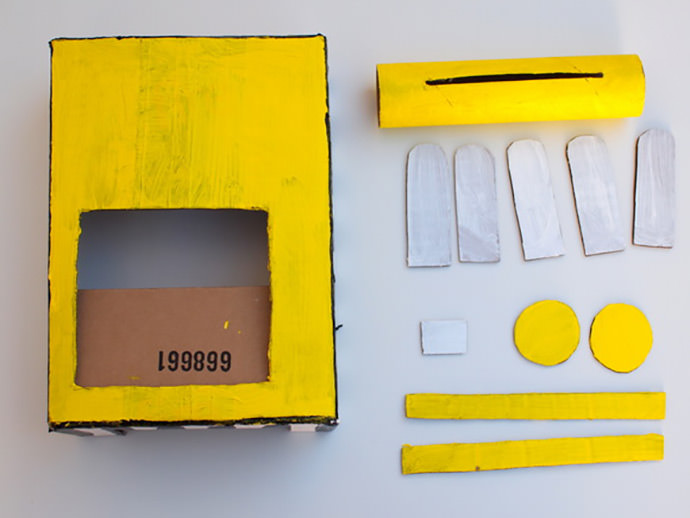 DIY Cardboard Cash Register