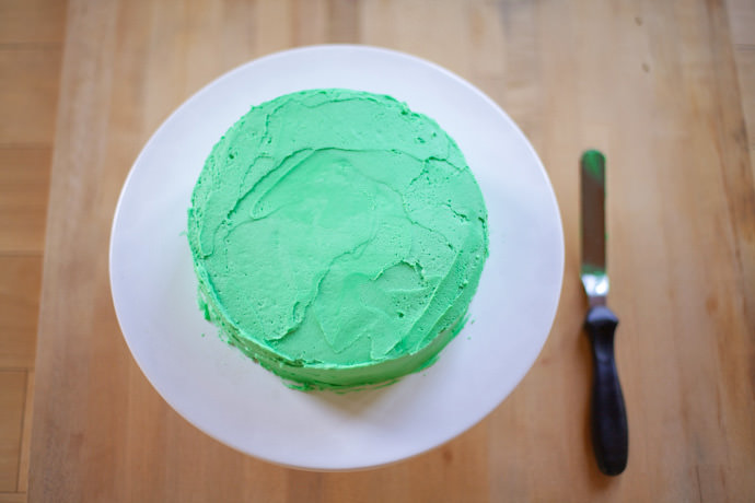 DIY Frog Cake