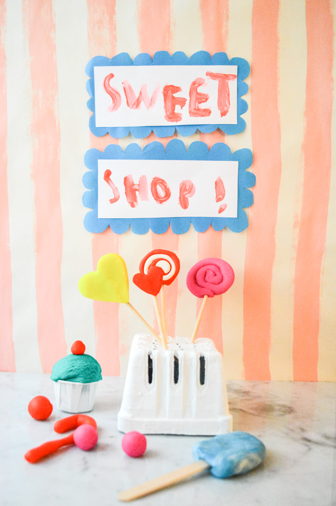 DIY Play Clay Sweet Shop